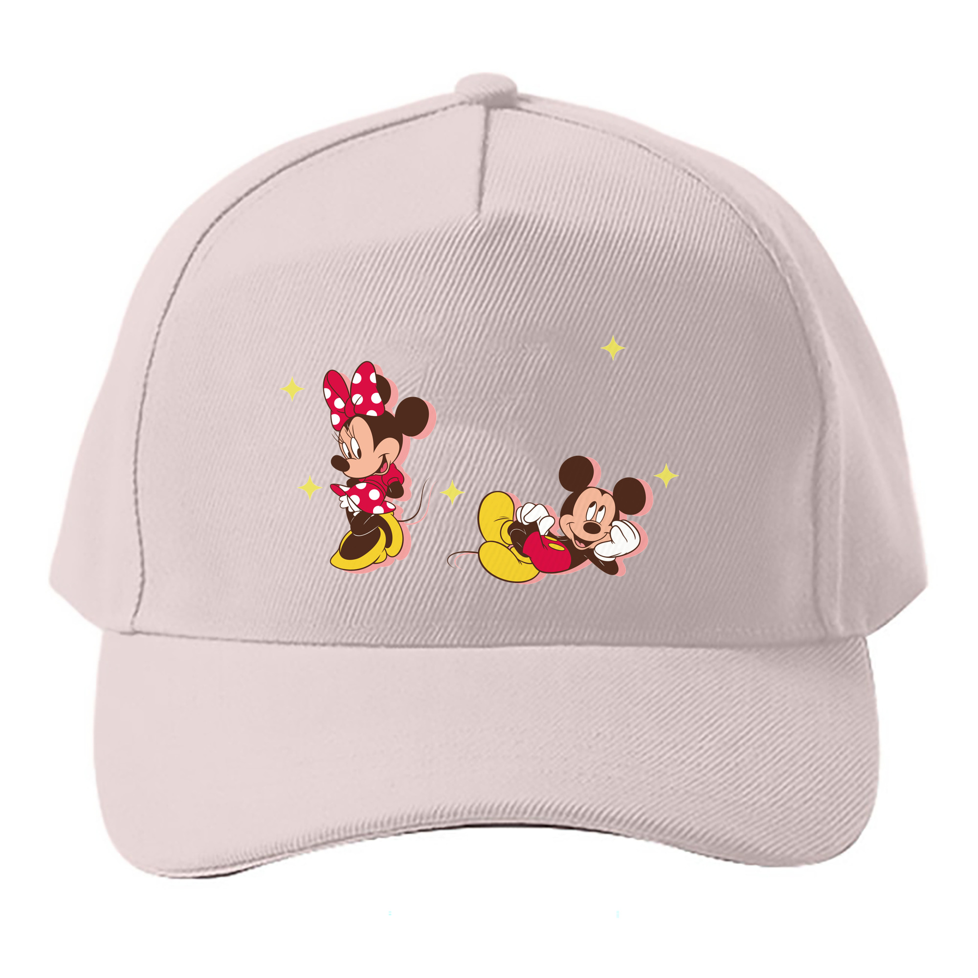 （画像用） ミッキーマウス Mickey Mouse ベースボールキャップ 綿100％ 男女兼用 帽子 スポーツ